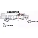 Выхлопная труба глушителя EUROFLO 4QVM64 H 4356506 AHOZUTL EXGM2103