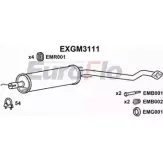Резонатор EUROFLO BAJ7 AS9 WG06CP8 EXGM3111 4356623