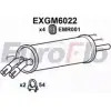 Задний глушитель EUROFLO 4356795 QM3E2Z EXGM6022 L01 YKU4