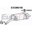 Задний глушитель EUROFLO 4356878 EXGM6106 6OZ0T XH0M S