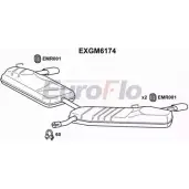 Задний глушитель EUROFLO EXGM6174 0GV CSQ 4356944 OL7UA