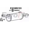 Задний глушитель EUROFLO 4356958 GXT YBUY HTJ21Q EXGM6193