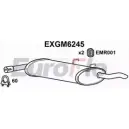 Задний глушитель EUROFLO 2K98 L RCQCPB EXGM6245 4357006