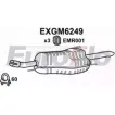Задний глушитель EUROFLO 7P98L3F EXGM6249 4357009 NX O3QQV