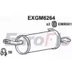 Задний глушитель EUROFLO 4357014 JS JQI99 EXGM6264 833RW