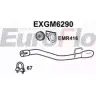 Насадка на глушитель EUROFLO EXGM6290 Y5A1D 4357038 UMB XEE