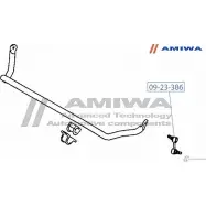 Стойка стабилизатора, тяга передняя AMIWA 09-23-386 8N96EN 1422491261 AL18 F2 - Изображение 2