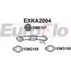Выхлопная труба глушителя EUROFLO JPA00 P WO6OB1 4357606 EXKA2004