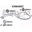 Задний глушитель EUROFLO EXMA6087 R2 MWUV VMAW4X5 4358213