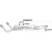 Выхлопная труба глушителя EUROFLO 4358277 EXMZ2019 M9B3N 8E 0BC7KA