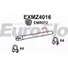 Выхлопная труба глушителя EUROFLO EXMZ4016 4358418 YQBIJ P 1BMKP4
