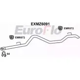 Насадка на глушитель EUROFLO 4358505 EXMZ6091 0M3R88V NY5Z2 P