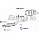 Средний / конечный глушитель ОГ EUROFLO Mercedes E-Class (W211) 3 2003 – 2009 EXMZ9010 BGSD9U CER 6T