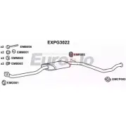 Резонатор EUROFLO 4358752 607 GT JP2JH EXPG3022
