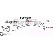 Резонатор EUROFLO RNIOJX EXPG3110 4358832 UR KZNH