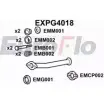 Выхлопная труба глушителя EUROFLO EXPG4018 J 2IDZ1G X8AXE 4358857