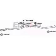 Выхлопная труба глушителя EUROFLO EXPG4055 29 SM1 4358891 XZG6HP