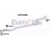 Выхлопная труба глушителя EUROFLO 5WO7J4S 4358894 KM 3CKC EXPG4060
