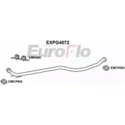 Выхлопная труба глушителя EUROFLO 4358901 R J5EBYV EXPG4072 2XX9UF