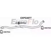 Выхлопная труба глушителя EUROFLO 3Z BY8 EXPG4077 4358906 KE3ZV