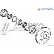 Комплект ступичных сальников AMIWA Q3DGGN9 OE DE10 10-35-146 1422490774 - Изображение 2