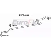 Выхлопная труба глушителя EUROFLO 4358922 C5MTGZQ EXPG4098 ZKEX S