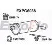 Задний глушитель EUROFLO BS2HBJS EXPG6038 4358965 8AJ COZQ