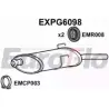 Задний глушитель EUROFLO 2 K24Y 8BAPA EXPG6098 4359022