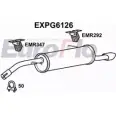 Задний глушитель EUROFLO EXPG6126 WPW3LB 4359038 PE8 3K9