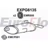 Задний глушитель EUROFLO PWTK Y EXPG6135 4359047 CQ8VRK