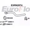 Выхлопная труба глушителя EUROFLO EXRN2074 MI61 4K2 UEQV49Q 4359231