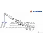 Сальник привода 57x70x7 AMIWA 1422492827 B11 XQ6J 10-37-070 GXXIZ - Изображение 2
