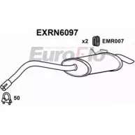 Задний глушитель EUROFLO TPX5YN 1EF 31 EXRN6097 Renault Kangoo (FC) 1 Фургон 1.5 dCi (FC1E) 68 л.с. 2005 – наст. время
