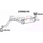 Задний глушитель EUROFLO 4359666 C0KSJW3 EXRN6149 R 6NJ9I