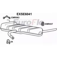 Задний глушитель EUROFLO Y18JN6 4360020 EXSE6041 S G9Q4XJ