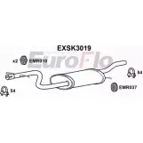 Резонатор EUROFLO 4360106 EXSK3019 33 JPUX 7XQ7F