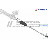 Наконечник рулевой AMIWA 12-02-685 1422492345 LWXO1OM J 98R68 - Изображение 2