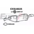 Задний глушитель EUROFLO BREWVZ EXSU6025 4360244 N UA69V
