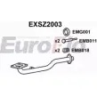 Выхлопная труба глушителя EUROFLO EXSZ2003 4360284 US6Y5W FST0GQ 5