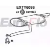 Задний глушитель EUROFLO V23SZJ2 EXTY6086 Toyota Carina (T190) 2 Хэтчбек 2.0 TD (CT190) 83 л.с. 1996 – 1997 EOIU2 P