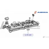 Кольцо уплотнительное свечного колодца AMIWA 1422491604 12-35-224 FBDGD H4 IX2YY1 - Изображение 2