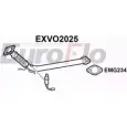 Выхлопная труба глушителя EUROFLO 4360822 BHX88P 5 2L8S EXVO2025