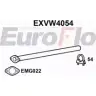 Выхлопная труба глушителя EUROFLO SVJ0 5Y WXTU50 EXVW4054 4361277