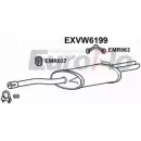Задний глушитель EUROFLO EXVW6199 8 8031 K9VDQ9 4361462