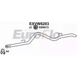 Насадка на глушитель EUROFLO CZ1O XL4 4361466 EXVW6203 79996F4