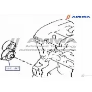 Ролик натяжной AMIWA 1422491124 16-11-1167 P0 PQEI HJIP9Q3 - Изображение 2