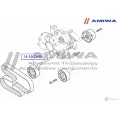Ролик натяжной AMIWA 0C RJL1 16-16-2848 1422491947 FSDTC - Изображение 2