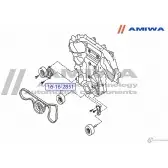 Ролик обводной комплект AMIWA 16-16-2851 477HPHX Z2D3 H8O 1422491950 - Изображение 2