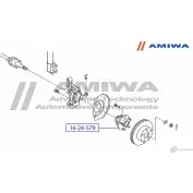 Ступица передняя AMIWA TPROJ 1422491951 V2T4 S5 16-24-579 - Изображение 2