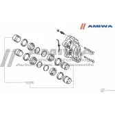 Поршень суппорта тормозного переднего AMIWA NQXKB 1420571107 '17172809 W8T P68 - Изображение 2